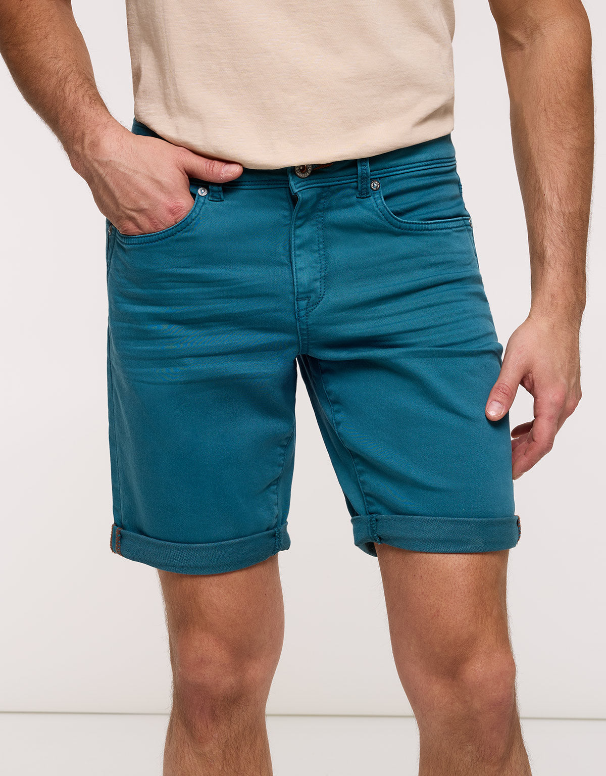 Bermuda Denim Turquesa Oscuro - Palm Beach 5