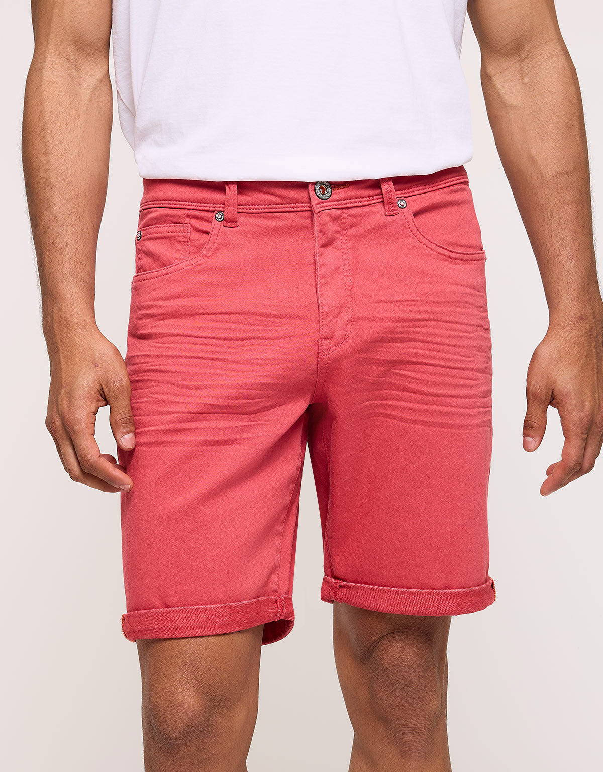 Bermuda Denim Coral Oscuro - Palm Beach