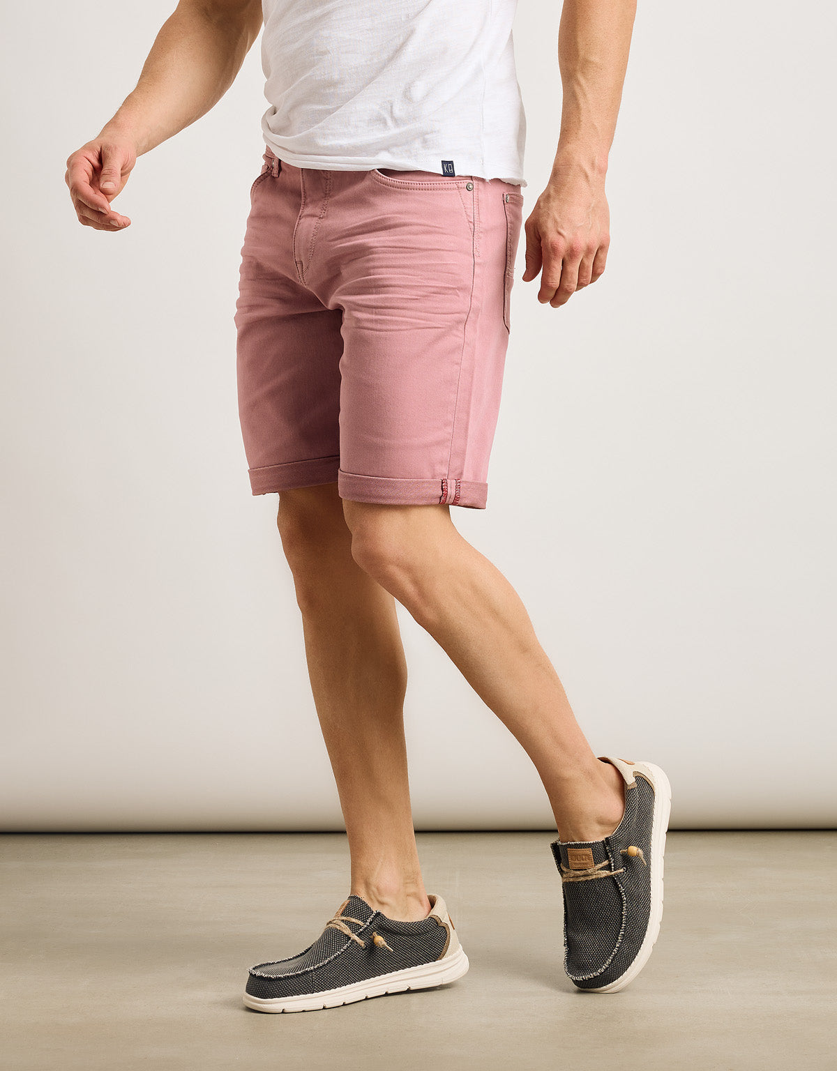 Bermuda Denim Rosa Ceniza - Palm Beach 