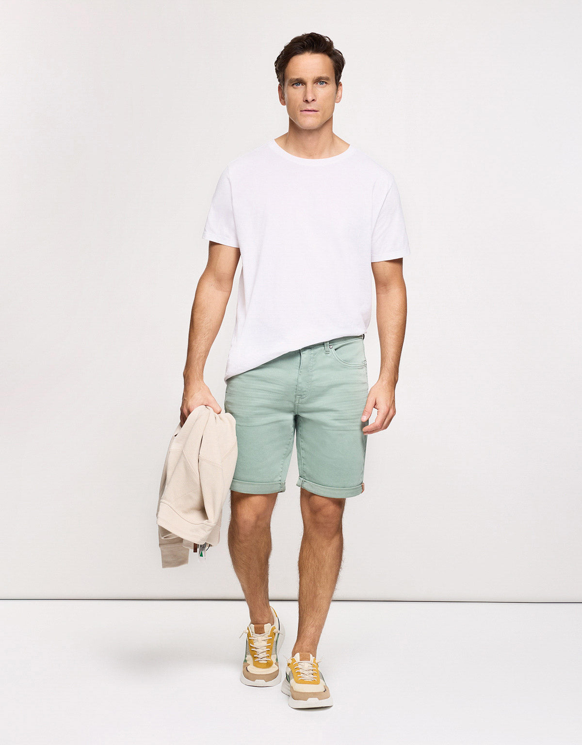 Bermuda Denim Menta - Palm Beach