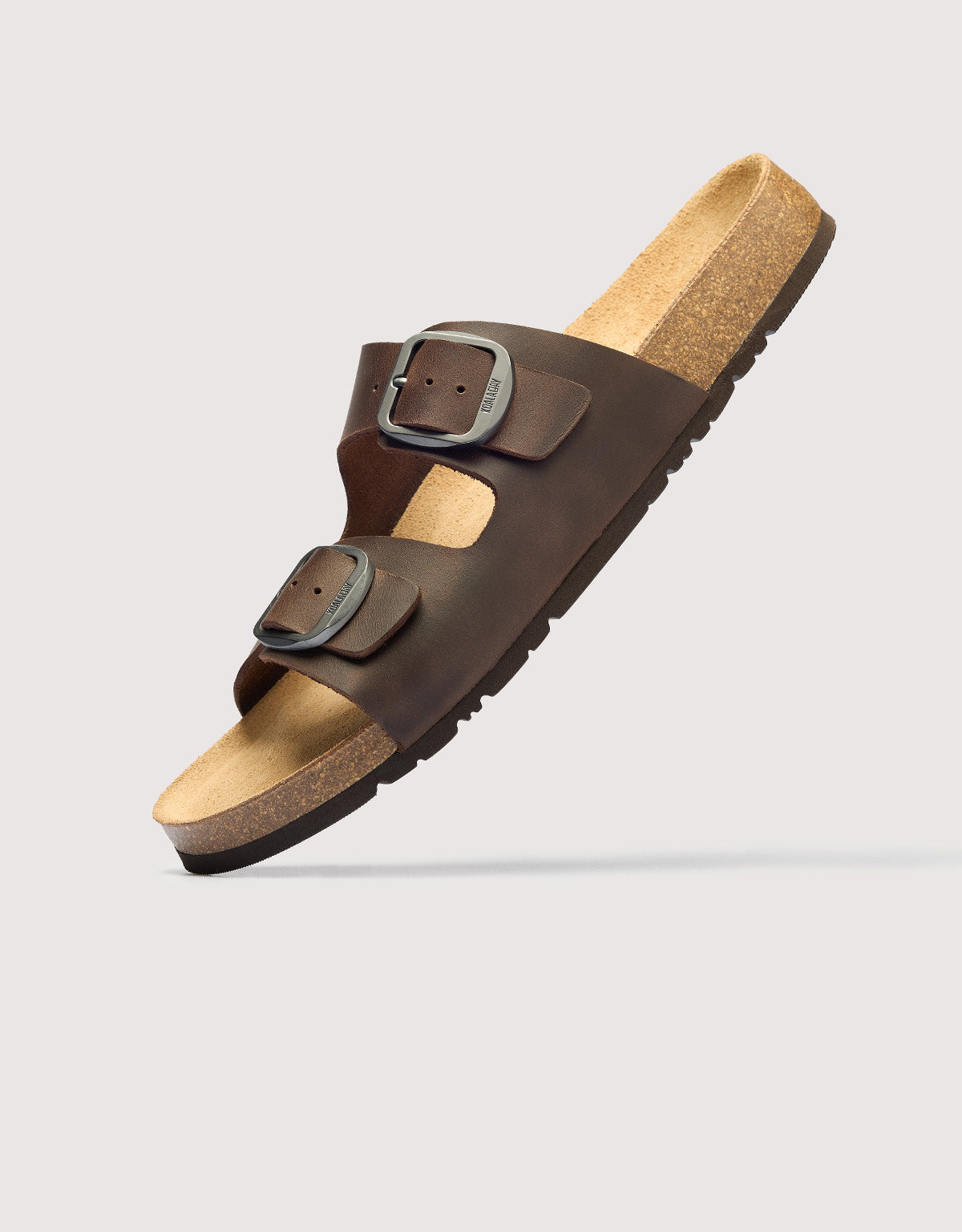 Bio Brown Leather Sandal - Jeep