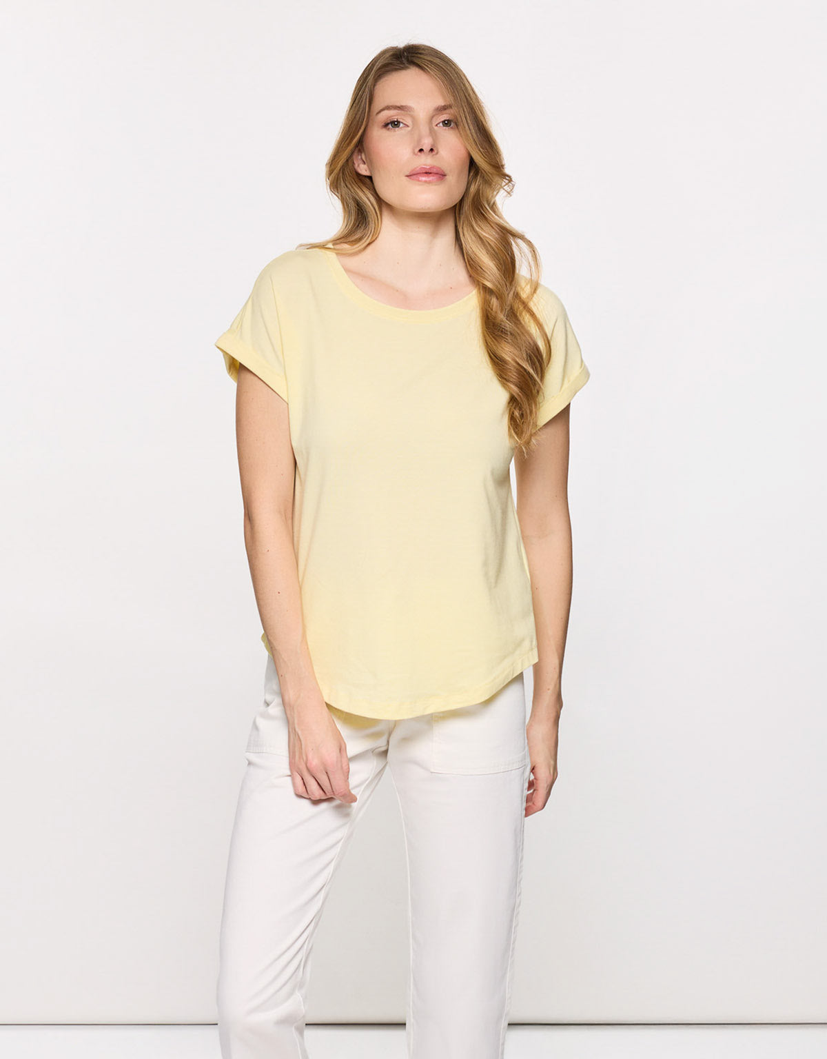 Camiseta Manga Corta Amarillo - Luma 1