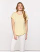 Camiseta Manga Corta Amarillo - Luma 1