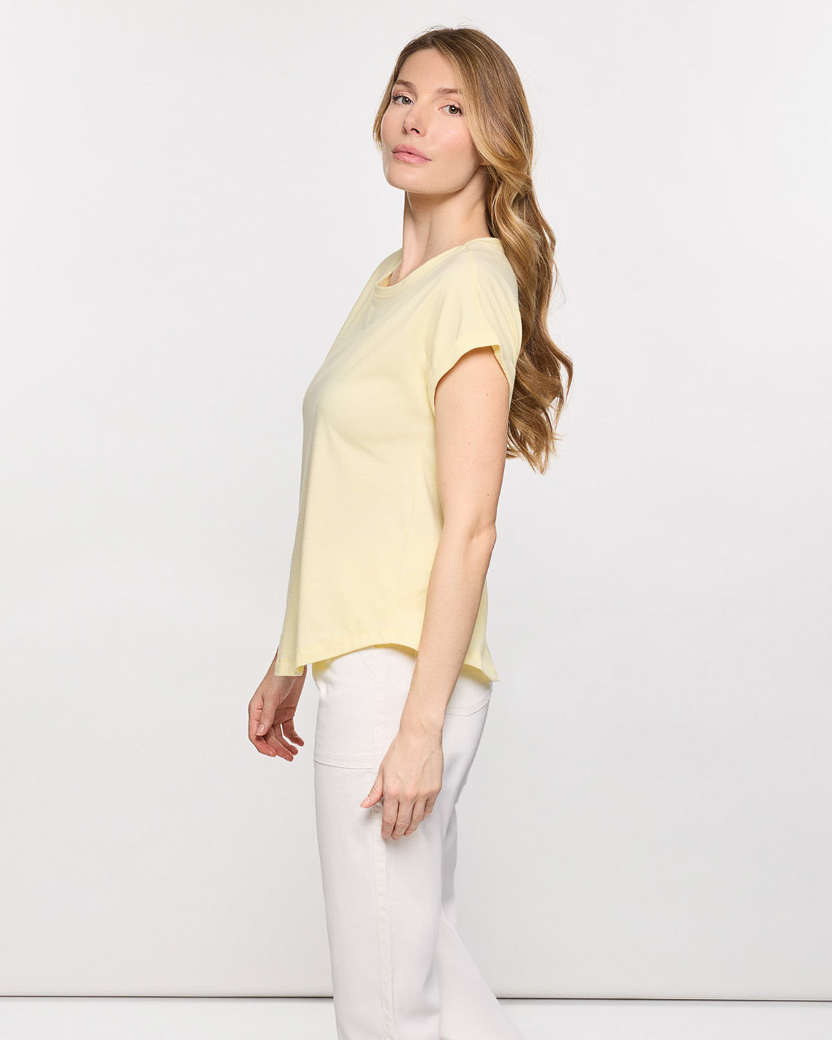 Camiseta Manga Corta Amarillo - Luma 3