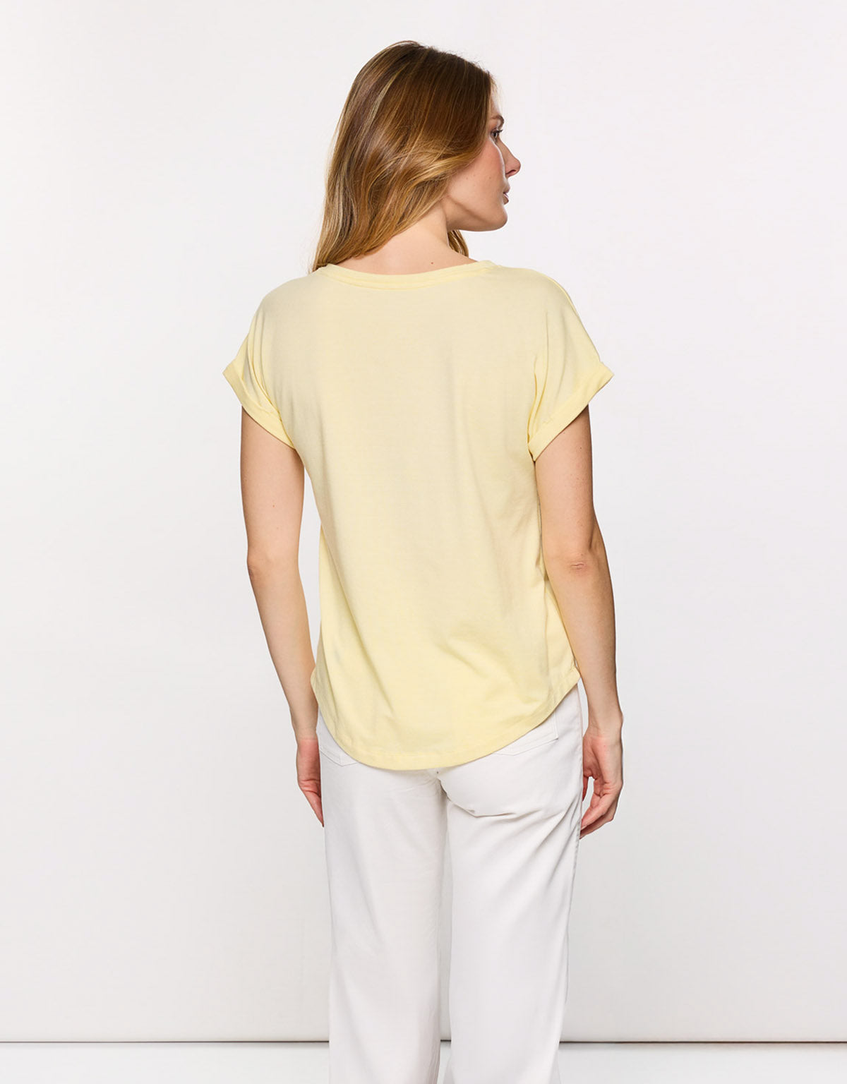 Camiseta Manga Corta Amarillo - Luma 4