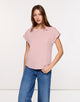 Camiseta Manga Corta Rosa - Luma