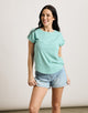 Camiseta Manga Corta Turquesa - Luma