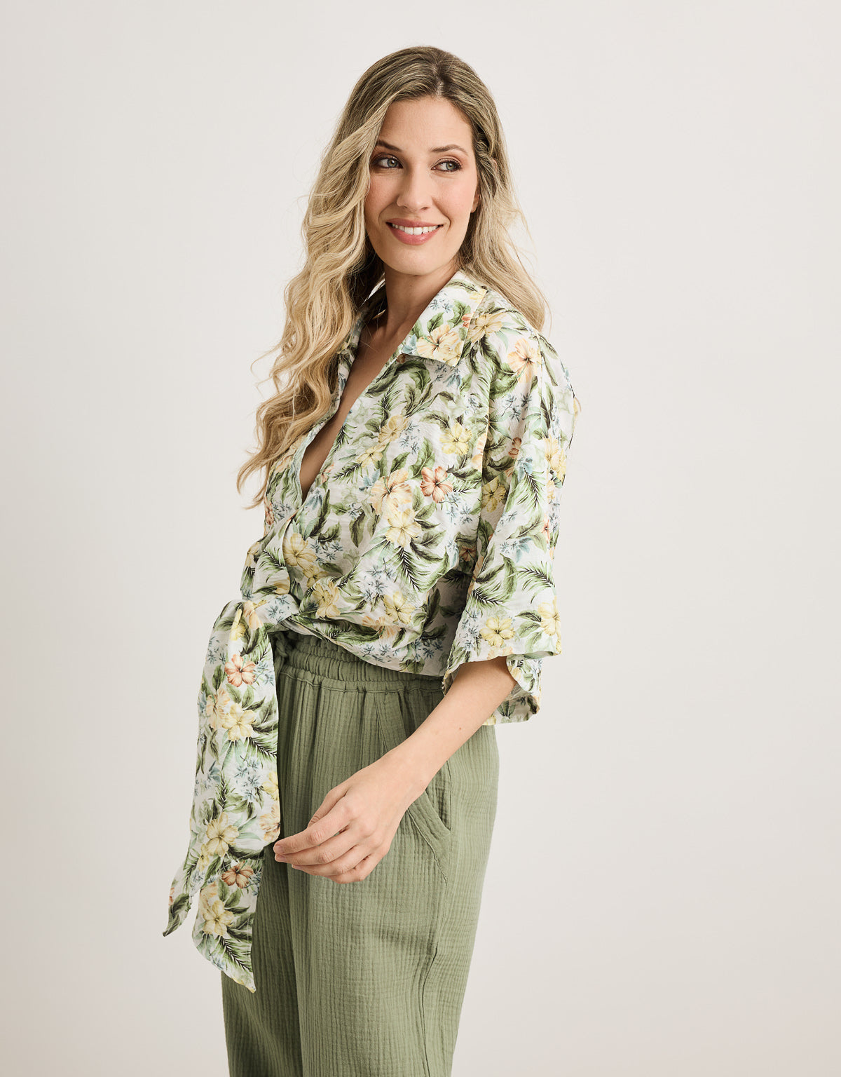 Camisa Manga Corta Amarillo - Abarris 