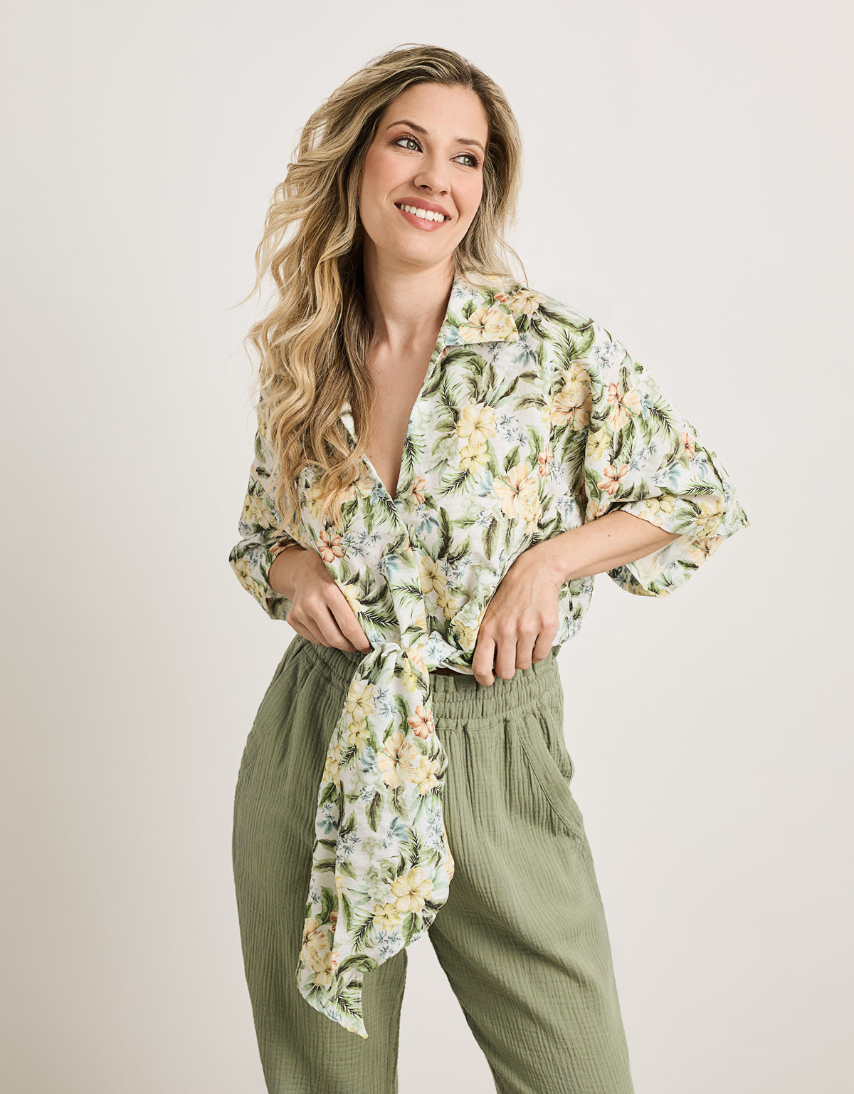 Camisa Manga Corta Amarillo - Abarris 