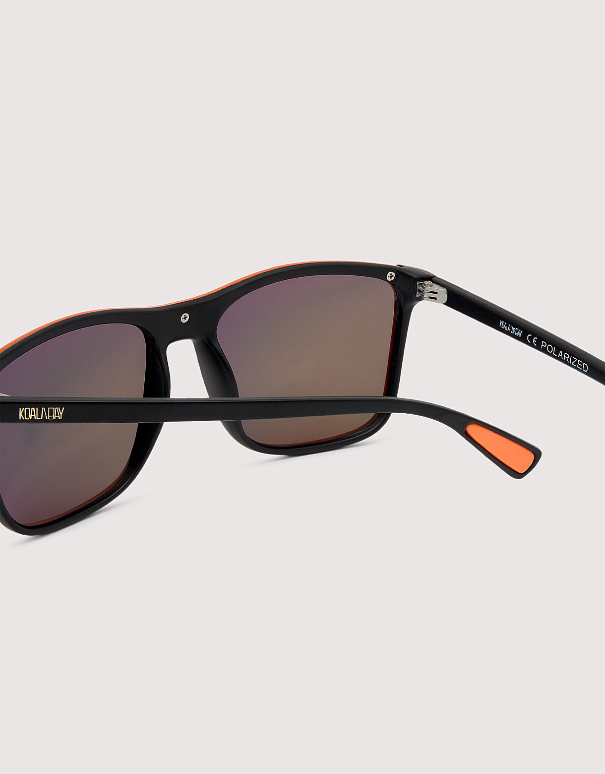 Street Glasses Black/Orange - Monti