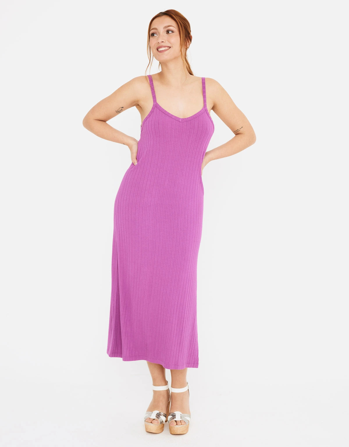 Vestido Midi Tirantes - Efua 