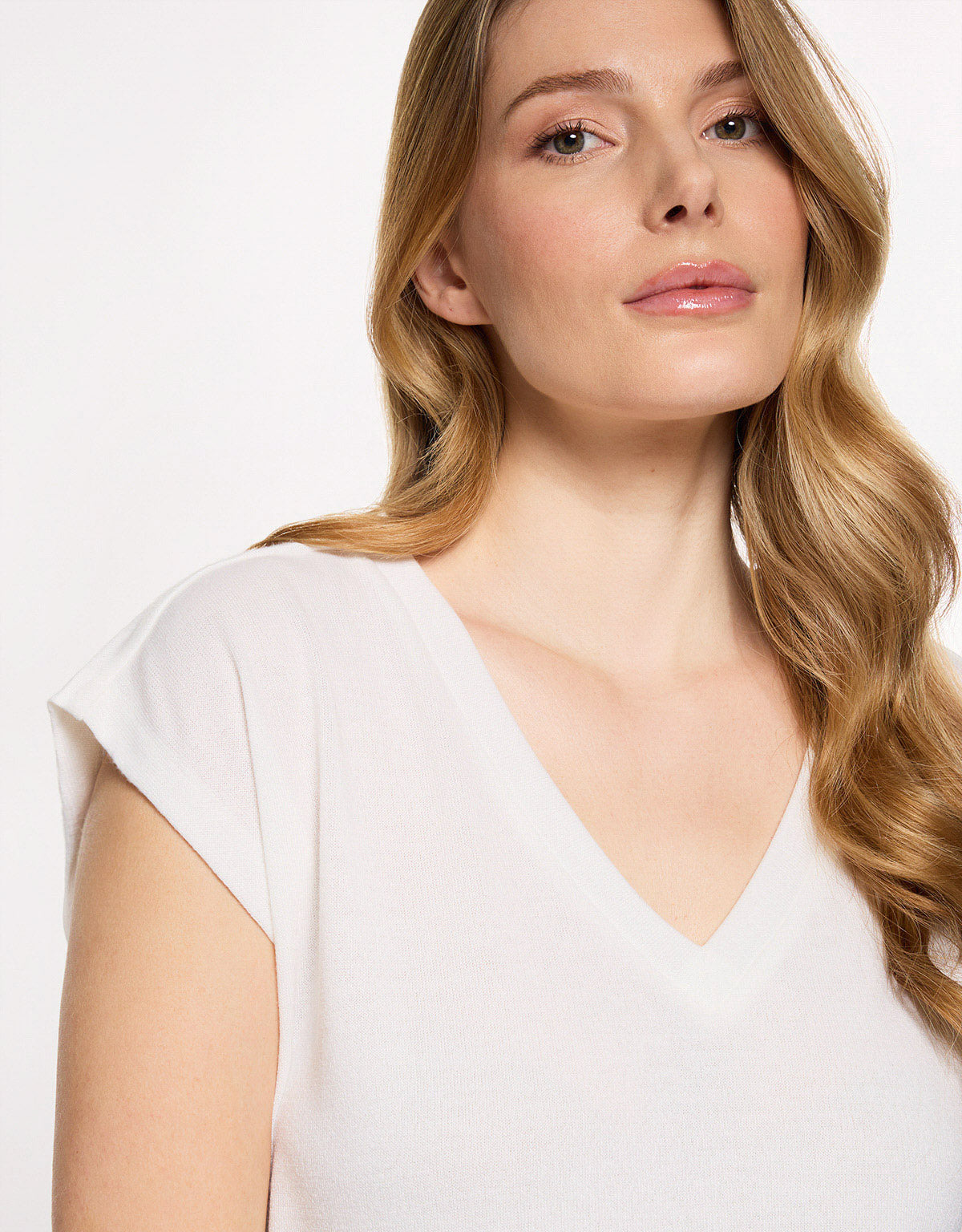 Off White Short Sleeve T-Shirt - Imara
