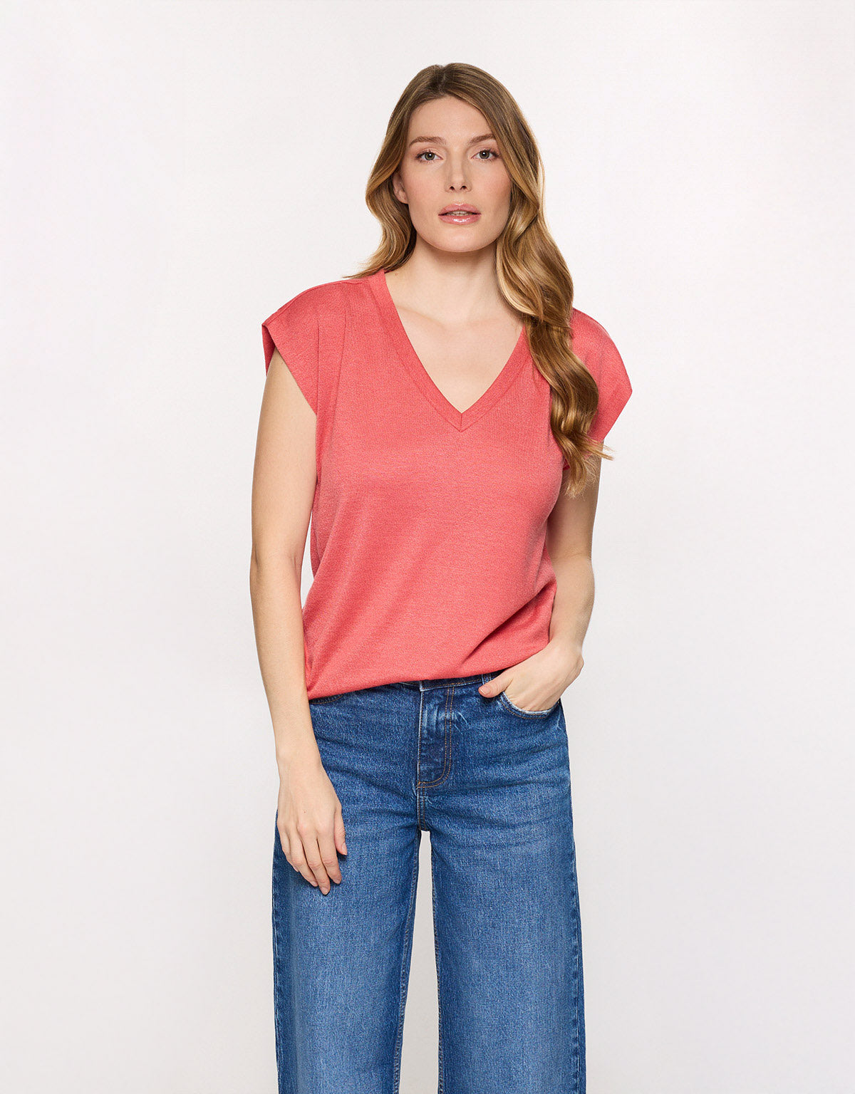 Coral Short Sleeve T-Shirt - Imara