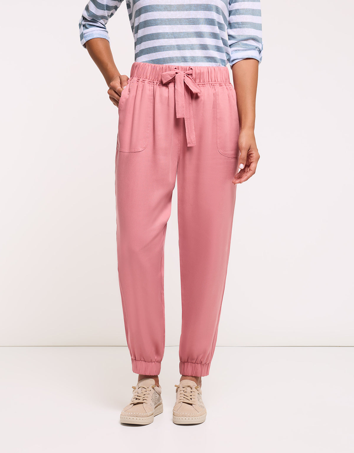 Pantalón Largo Rosa Palido - Axelio