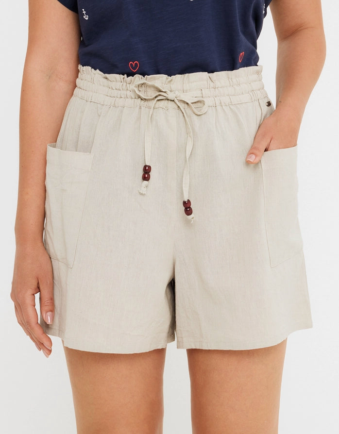Short Algodón Y Lino - Haim 