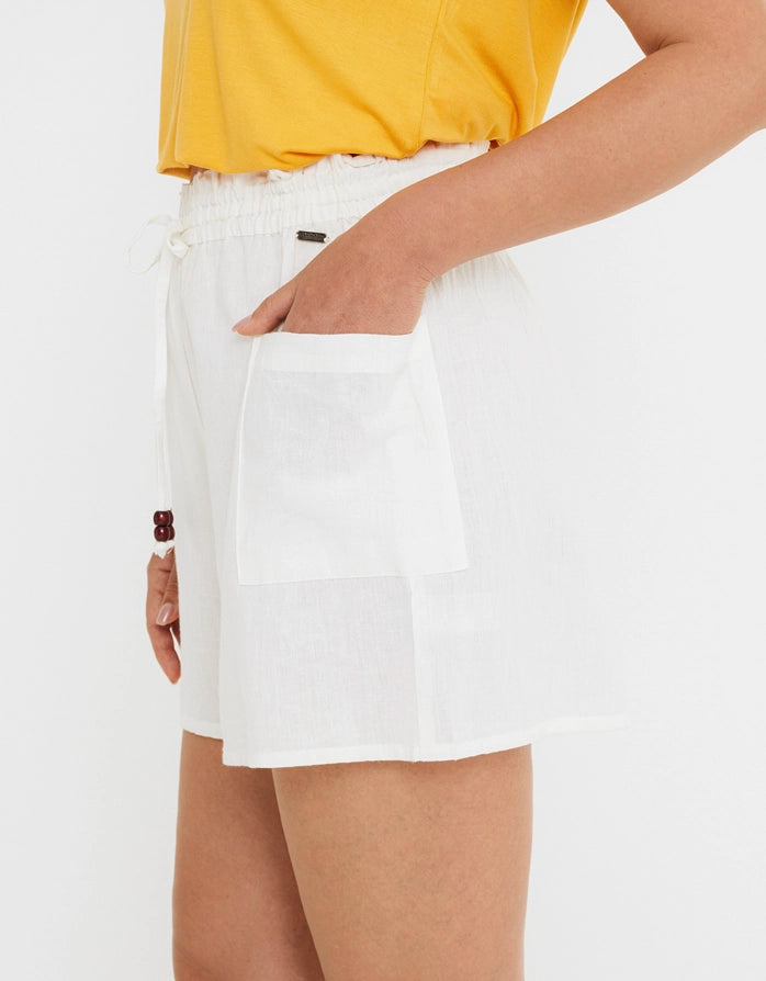 Short Algodón Y Lino - Haim 