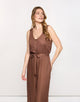 Brown Jumpsuit - Pavone