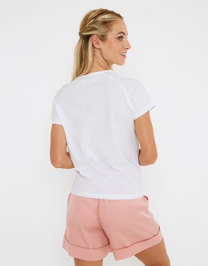 Camiseta Manga Corta Blanco - Calamocha 