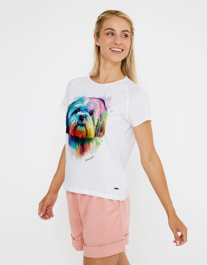 Camiseta Manga Corta Blanco - Calamocha 
