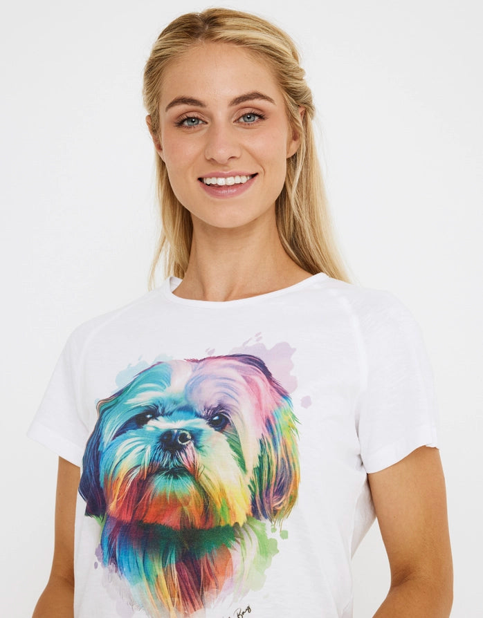 Camiseta Manga Corta Blanco - Calamocha 