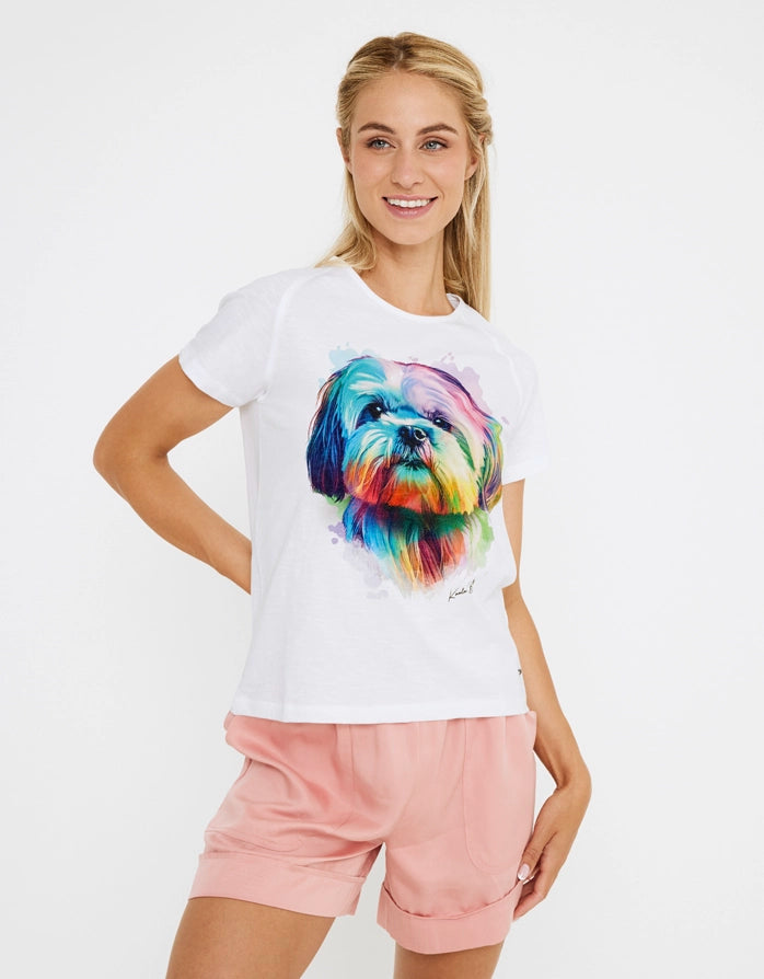 Camiseta Manga Corta Blanco - Calamocha 