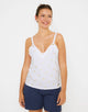 White Tank Top - Zajara