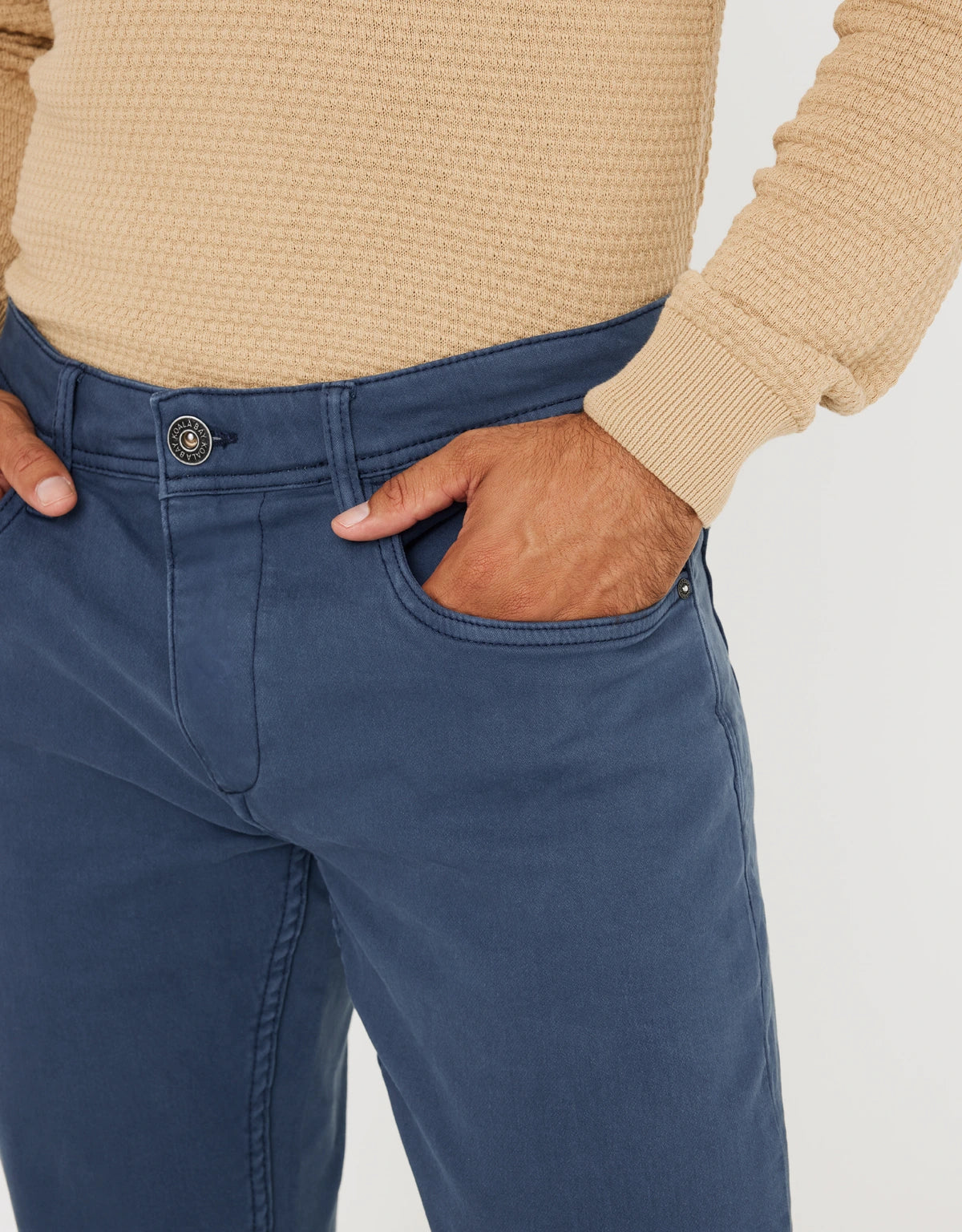 Pantalón Largo Jean Azul Marino - East 