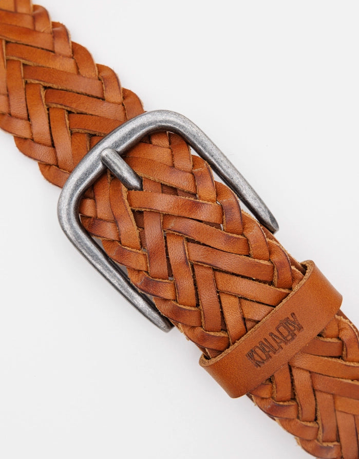 Brown Leather Belt - Iker
