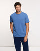 Camiseta Manga Corta Azul - Button 