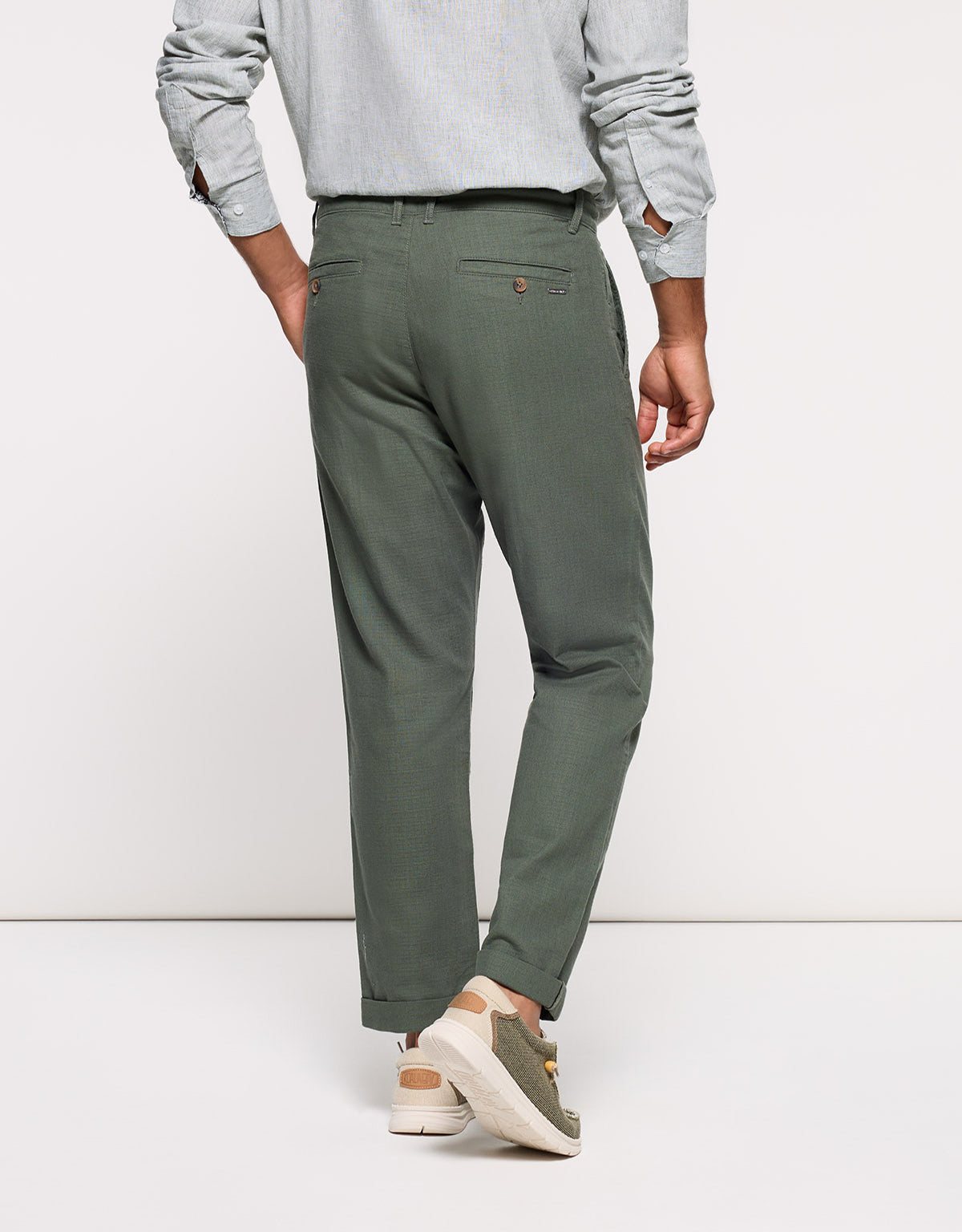 Khaki Long Trousers - Lars
