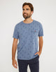 Navy Blue Short Sleeve T-shirt - Hoop