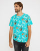 Turquoise Short Sleeve T-shirt - Beachmoto