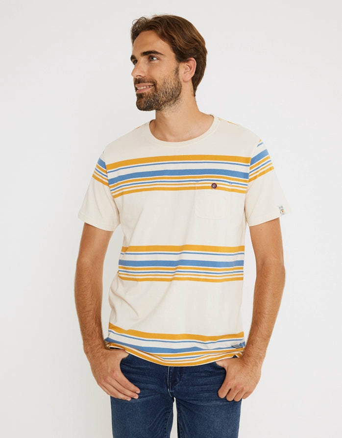 Camiseta Manga Corta Off White - Keniyi 