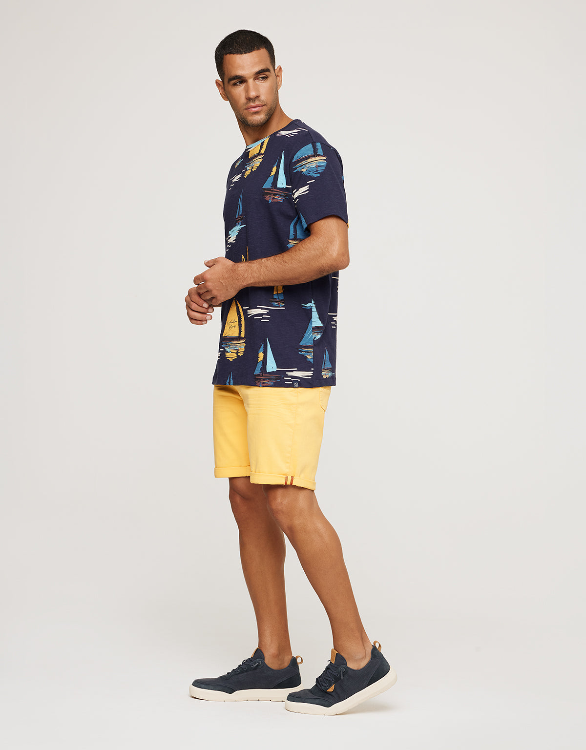 Camiseta Manga Corta Barcos - Sloopy 
