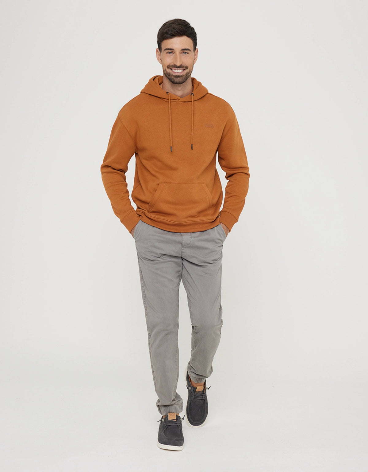 Sudadera con Capucha Naranja - Catbell 