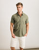 Camisa Manga Corta Caqui - Norla 
