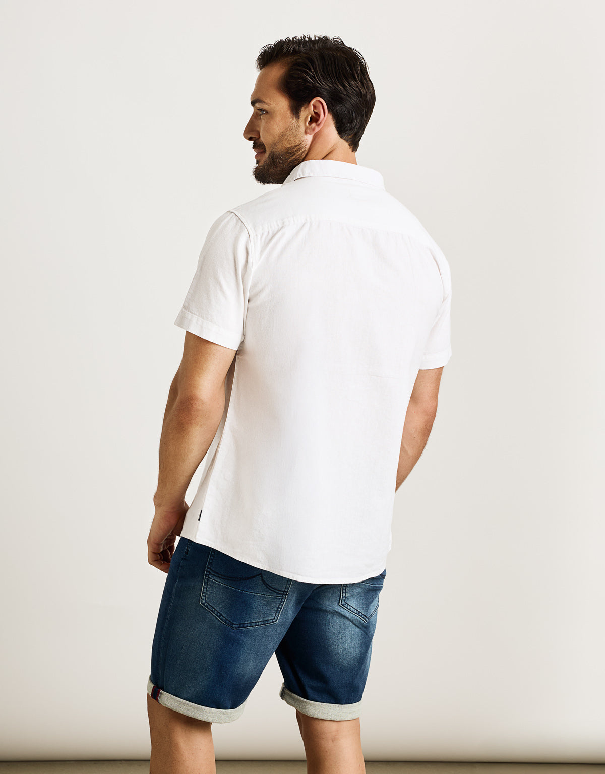 White Short Sleeve Shirt - Folka