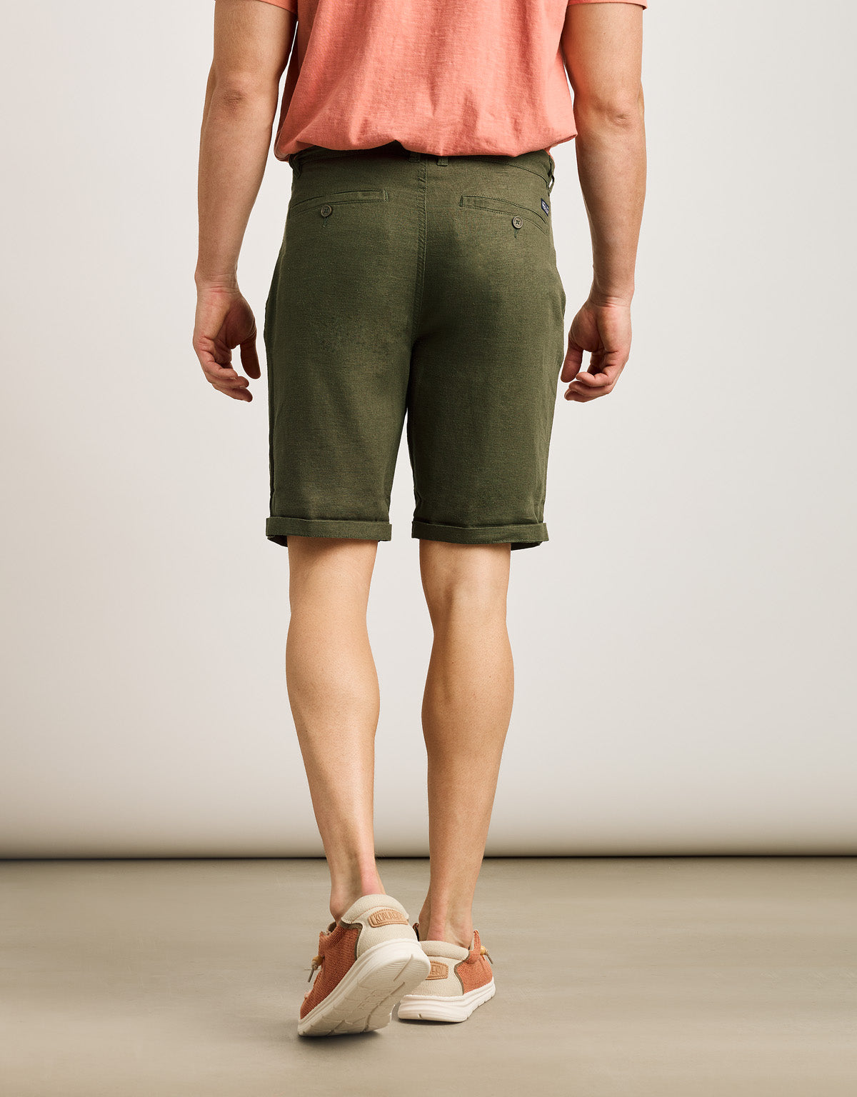 Military Green Bermuda Shorts - Kouaz