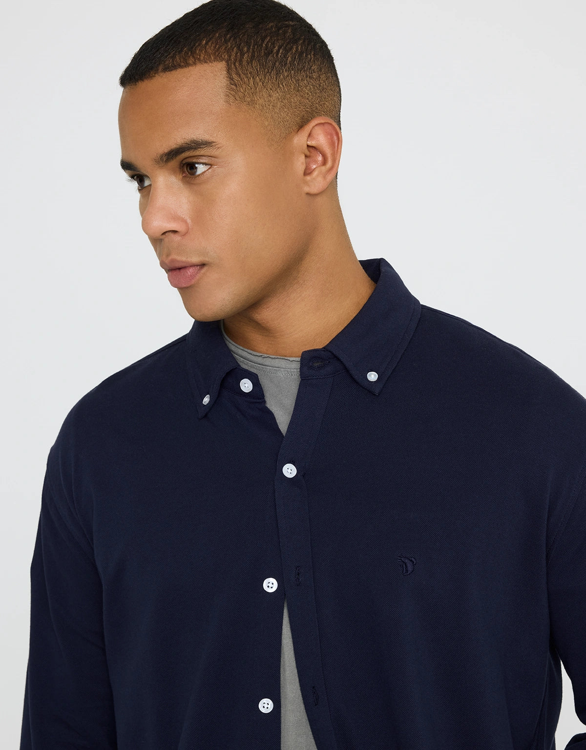 Camisa Manga Larga Algodón - Longpike 