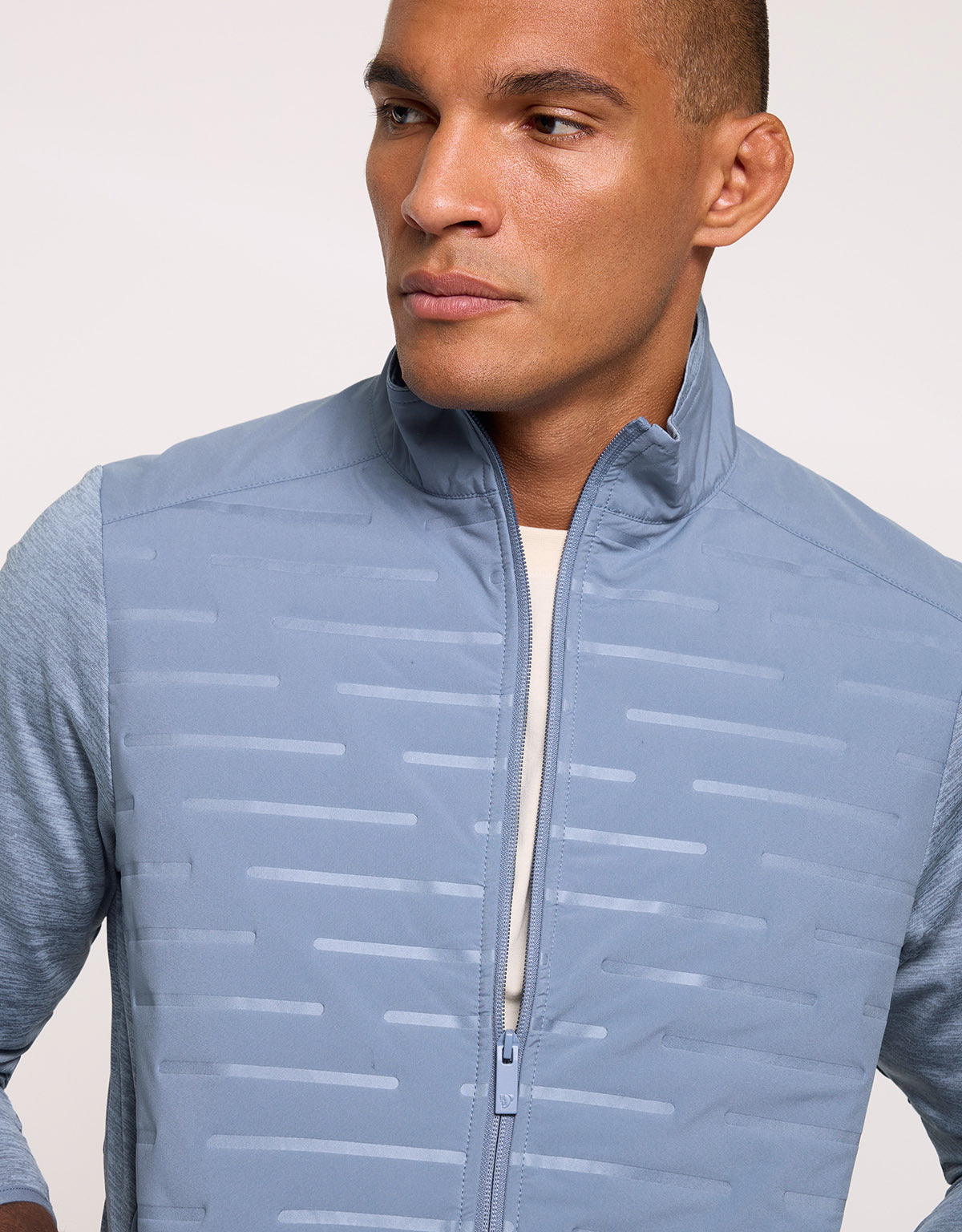 Light Blue Zip Jacket - Phu