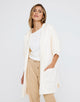 Poncho Abierto Beige - Alfonti 