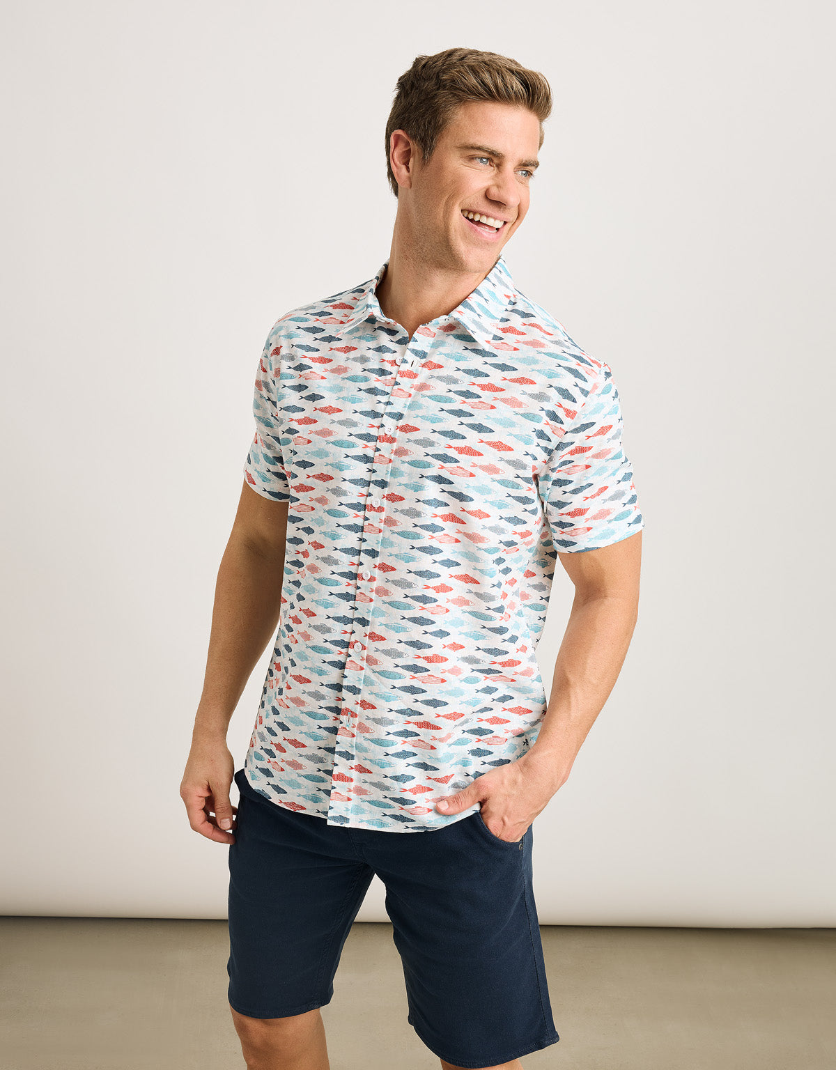 Camisa Manga Corta Blanco - Rosspe 