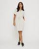 Vestido Corto Gris - Rissen 