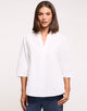 White Long-Sleeve Shirt - Lospine