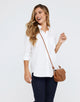 Bolso Bandolera Marrón - Carmen 