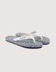 White Flip Flop - Zentrix
