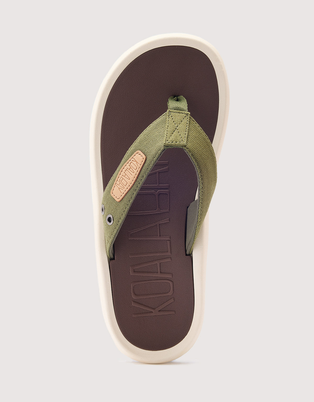 Khaki Toe Flip Flop - Avalon