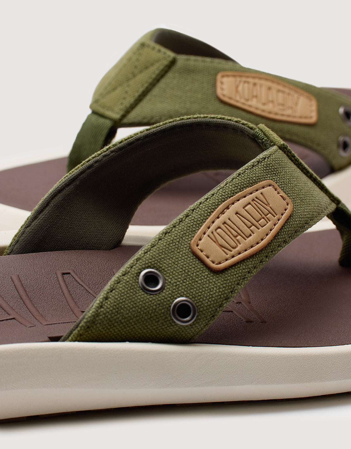 Khaki Toe Flip Flop - Avalon