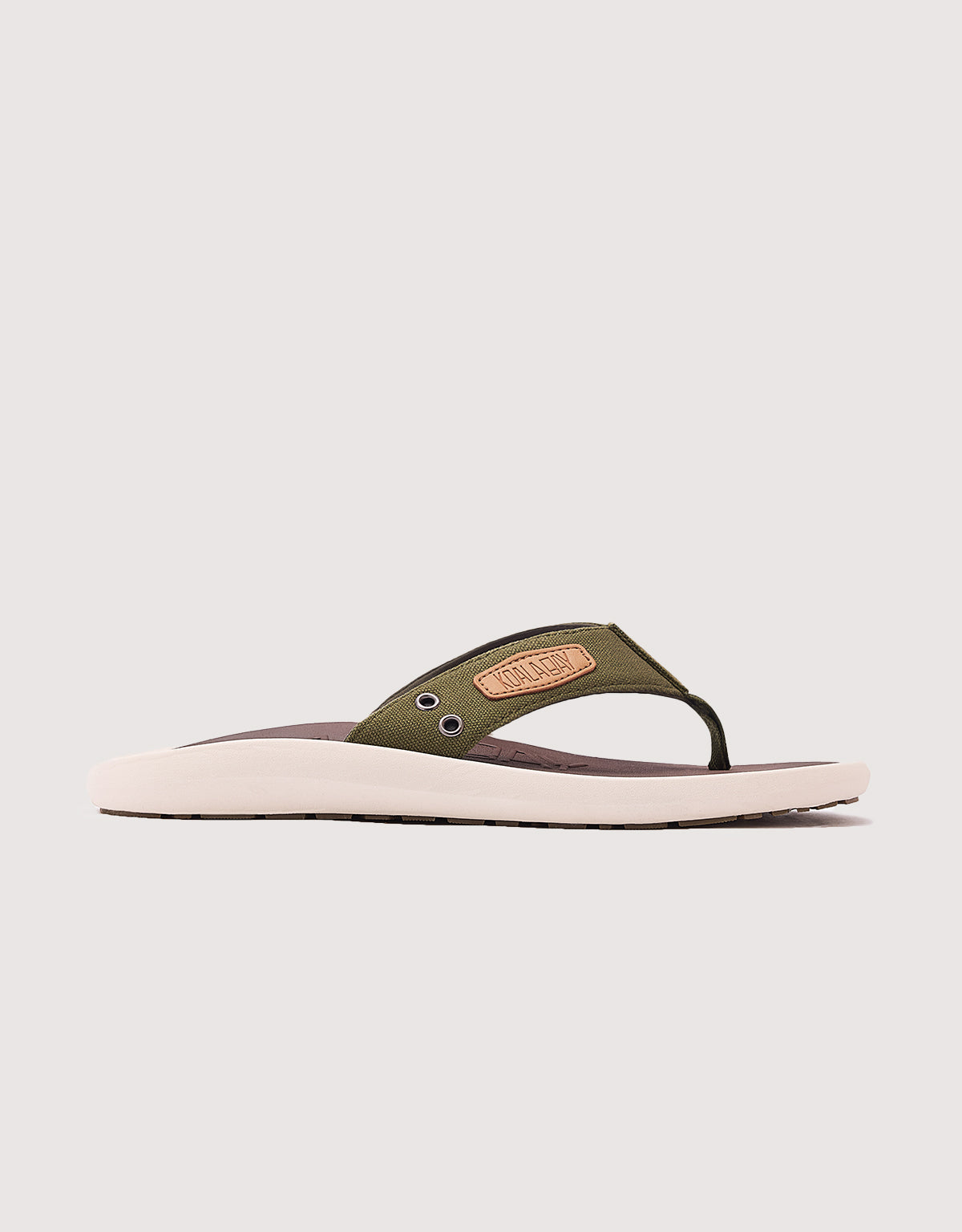 Khaki Toe Flip Flop - Avalon