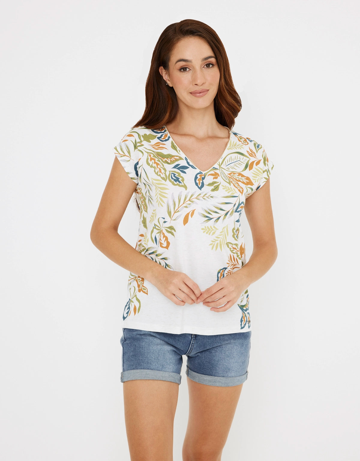 Camiseta Manga Corta - Leaty 